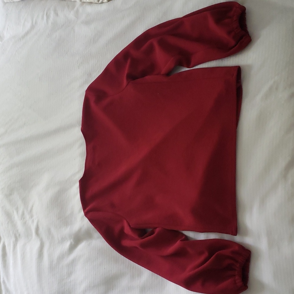 Madewell Texture And Thread Crepe Wrap Top - image 5